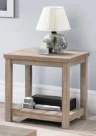 Coaster Colter Greige Finish End Table