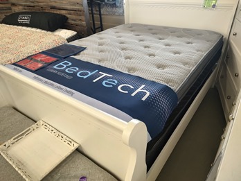 BedTech Malibu 12-Inch Hybrid Pocketed Coil Twin Mattress