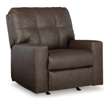 Ashley Bremerton Charcoal Faux Leather Recliner