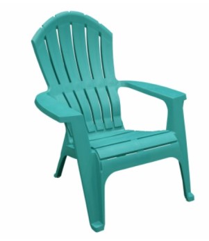 Teal Plastic Adirondack Chair