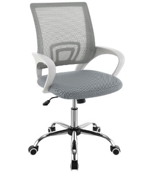 Coaster Felton Grey Mesh Adjustable Desk Chair