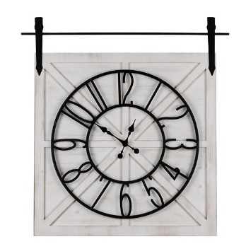 Crestview Barn Time Wall Clock