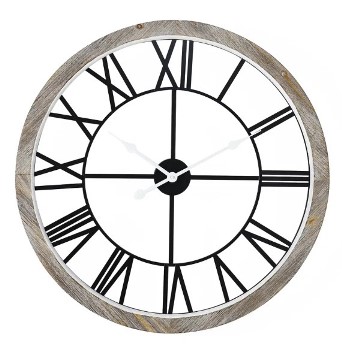 Crestview Time Frame Wall Clock