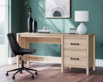 Ashley Bastion Natural Finish Desk