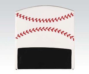 Baseball Twin Headboard