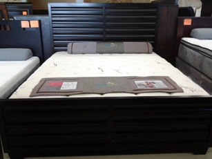 Contour Cappuccino Finish CA King Platform Bed