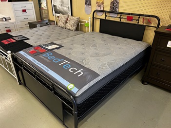 BedTech Vallejo 15-Inch Hybrid Pocketed Coil King Mattress