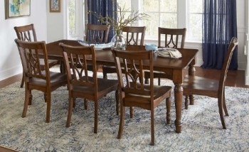 Flexsteel Dalton Dining Set with 8 Chairs
