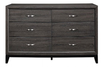 Homelegance Davi Grey 6-Drawer Dresser