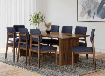 Integra Isabel Dining Set with 8 Chairs (blemished)