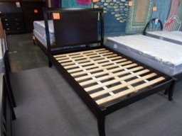 Nevis Espresso Finish Low Profile Full Bed