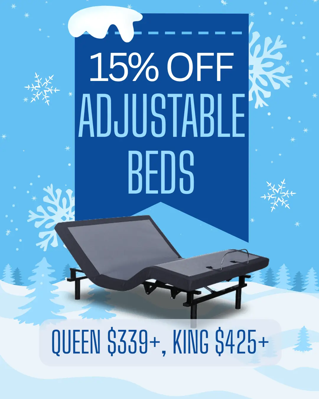 15% Off All Adjustable Beds
