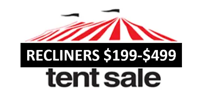 Recliner Tent Sale