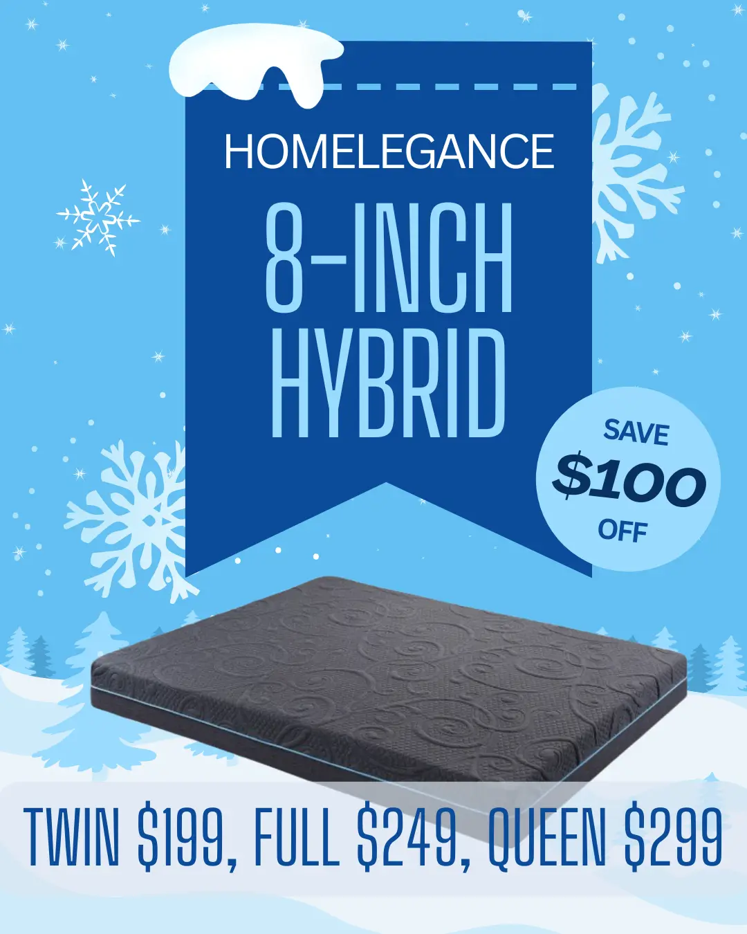 Homelegance 8-Inch Hybrid Mattress