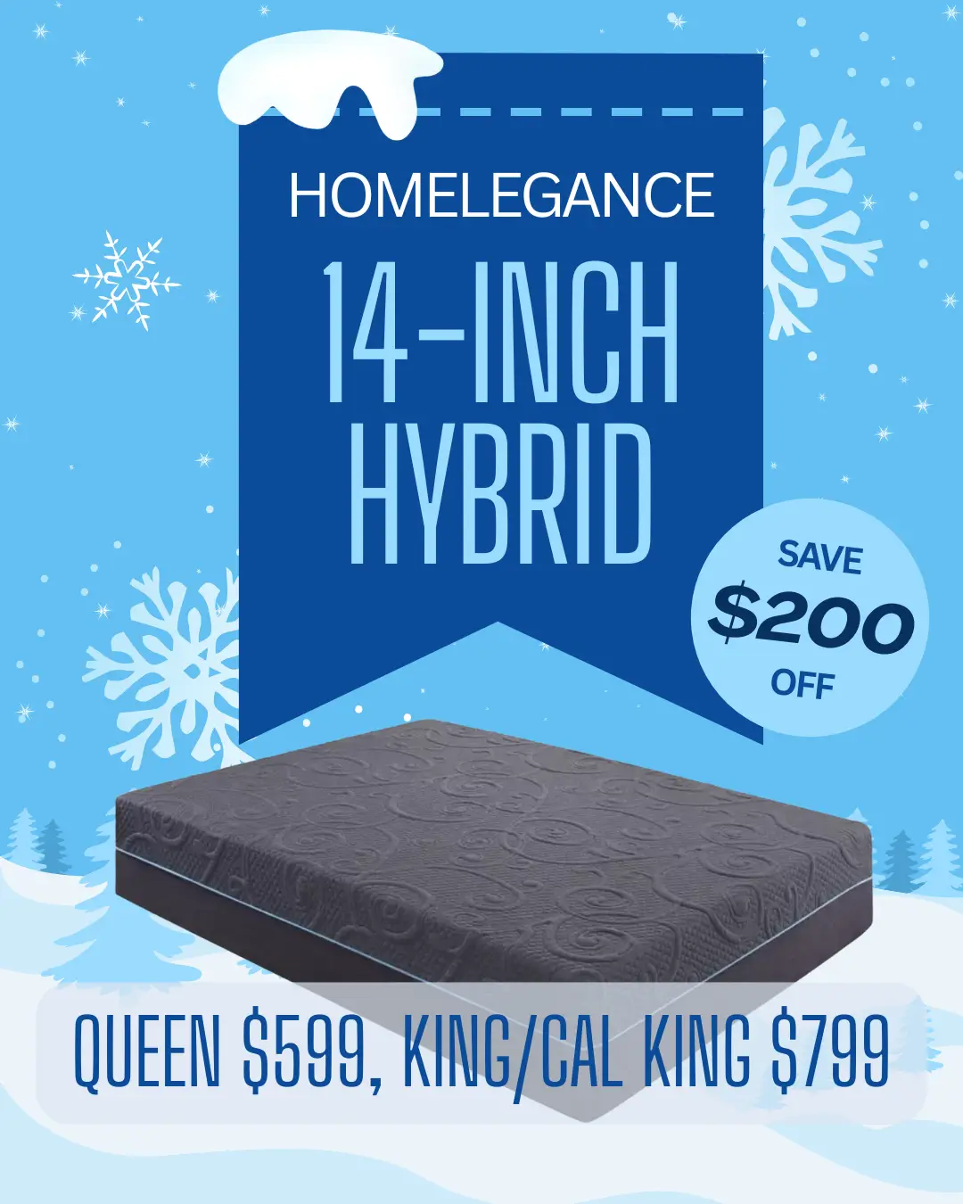 Homelegance 14-Inch Hybrid Mattress