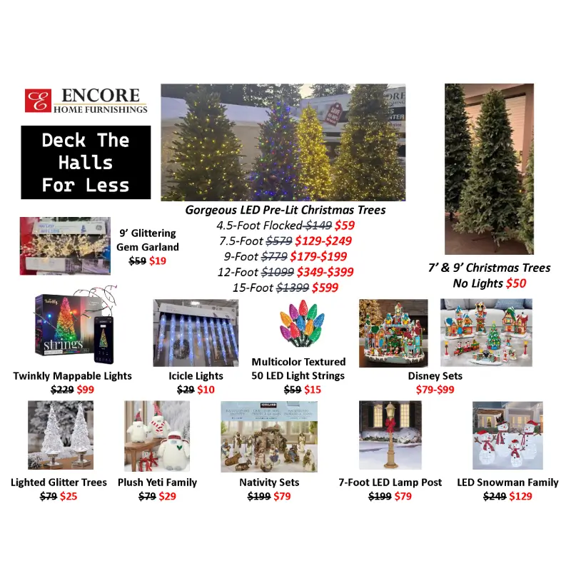 Christmas Trees & Decor