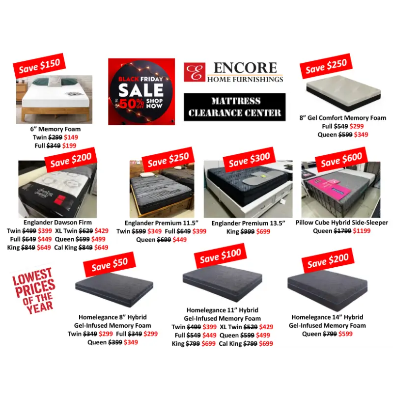 Clearance Mattresses