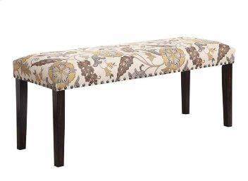Coaster Matisse Floral Upholstered Bench