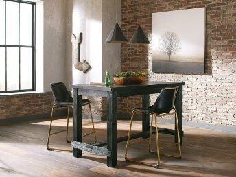 Coaster Scott Living Rustic Cappuccino Finish Counter-Height Table
