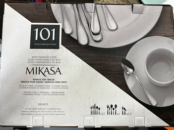 Mikasa Bravo 101-Piece Flatware Set