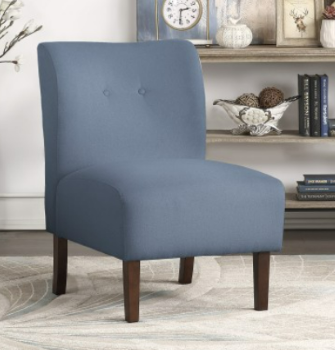 Homelegance Minnis Blue Accent Chair