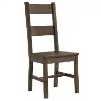 Coaster Coleman Hardwood Ladder-Back Side Chairs (set of 2)