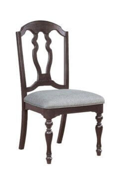 Coaster Leon Licorice Black Hardwood Side Chair