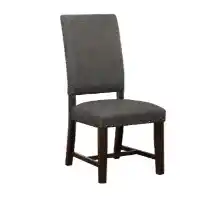 Coaster Warm Grey Side Chairs with Nailhead Trim (set of 2)