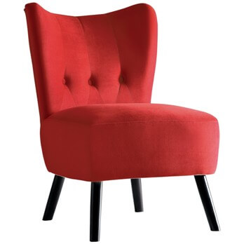 Homelegance Red Accent Chair