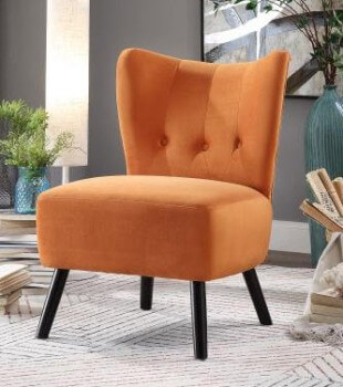 Homelegance Orange Accent Chair