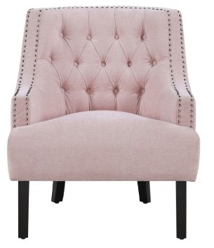 Homelegance Charisma Light Pink Accent Chair