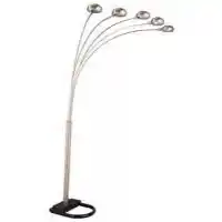 Coaster Chrome Arching 5-Light Floor Lamp
