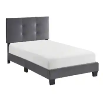 Homelegance Newberry Charcoal Twin Platform Bed