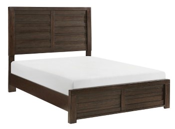 Homelegance Dark Brown Finish Hardwood Full Bed
