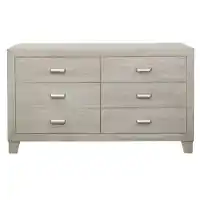 Homelegance Quinby Natural Finish Wood-Look 6-Drawer Dresser (blemished)