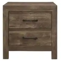 Homelegance Corbin Wood-Look 2-Drawer Nightstand