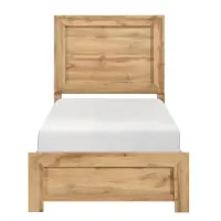 Homelegance Corbin Natural Finish Wood-Look Twin Bed
