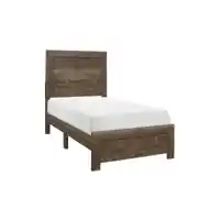 Homelegance Corbin Wood-Look Twin Bed