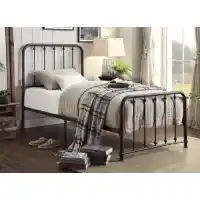 Homelegance Elegant Metal Twin Platform Bed