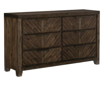 Homelegance Parnell Rustic Cherry Dresser