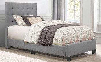 Homelegance Lawrence Grey Twin Bed