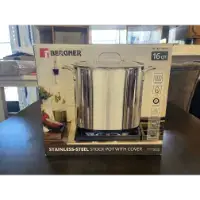 BERGNER 16-Quart Stainless Steel Stock Pot