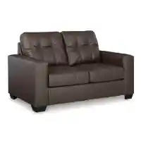 Ashley Bremerton Umber Microsuede Loveseat