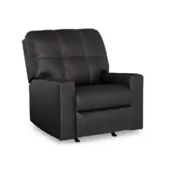 Ashley Bremerton Carbon Microsuede Recliner