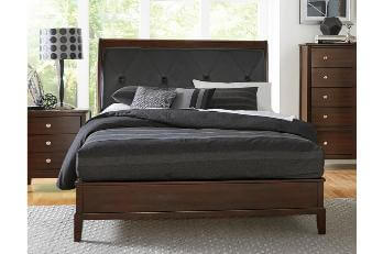 Homelegance Cotterill Cherry Finish King Bed
