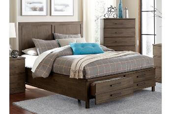 Homelegance Bracco Hardwood Queen Storage Bed
