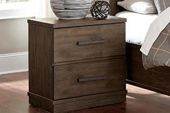 Homelegance Bracco Hardwood 2-Drawer Nightstand