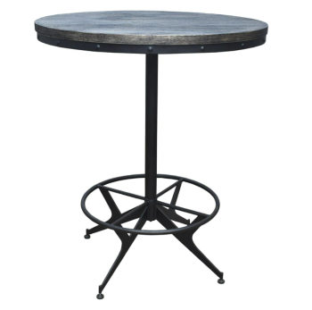 Coaster Industrial Round Bar Table
