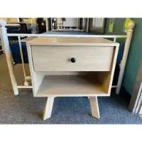 Stanley Ranger Coastal Oak Finish 1-Drawer Nightstand