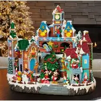 Disney Animated Large 1-Piece Holiday Village